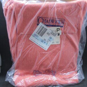 Chadwick's of Boston JL Plum Women's L/S Turtleneck Coral - Large - Vtg 1999 New